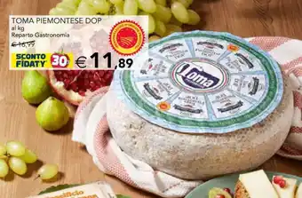 Esselunga Toma Piemontese DOP offerta