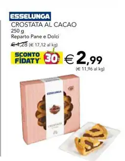 Esselunga CROSTATA AL CACAO offerta