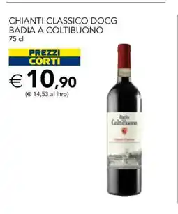 Esselunga CHIANTI CLASSICO DOCG BADIA A COLTIBUONO offerta