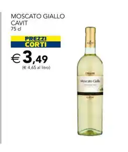 Esselunga MOSCATO GIALLO CAVIT offerta
