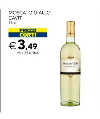 Esselunga MOSCATO GIALLO CAVIT offerta