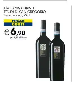 Esselunga Lacryma Christi Feudi di San Gregorio offerta