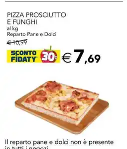 Esselunga Pizza Prosciutto e Funghi offerta