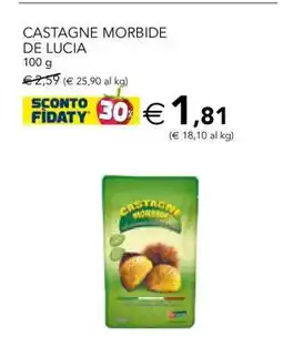 Esselunga CASTAGNE MORBIDE DE LUCIA offerta