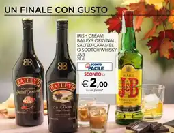 Esselunga Irish Cream Baileys Original, Salted Caramel o Scotch Whisky J&B offerta