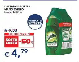 Esselunga DETERSIVO PIATTI A MANO SVELTO offerta