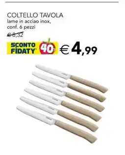 Esselunga COLTELLO TAVOLA offerta