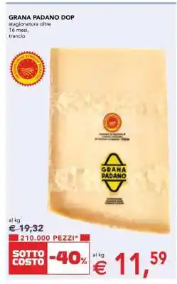 Esselunga Grana Padano DOP offerta