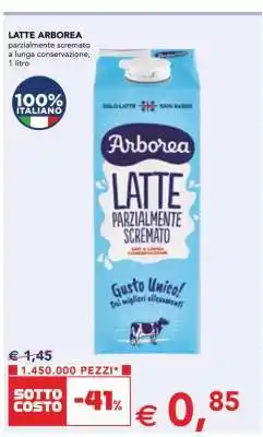 Esselunga Latte Arborea offerta
