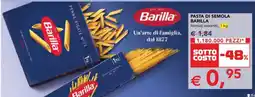 Esselunga PASTA DI SEMOLA BARILLA offerta