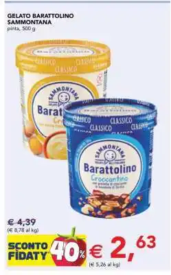 Esselunga GELATO BARATTOLINO SAMMONTANA offerta