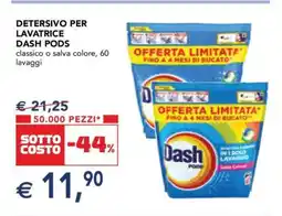 Esselunga DETERSIVO PER LAVATRICE DASH PODS offerta