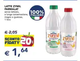 Esselunga Latte Zymil Parmalat offerta
