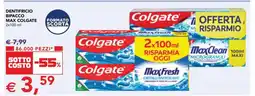 Esselunga DENTIFRICIO BIPACCO MAX COLGATE offerta