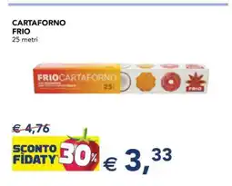 Esselunga CARTAFORNO FRIO offerta