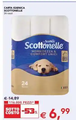 Esselunga Carta Igienica Scottonelle offerta