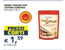 Esselunga Grana Padano DOP Latteria Soresina offerta