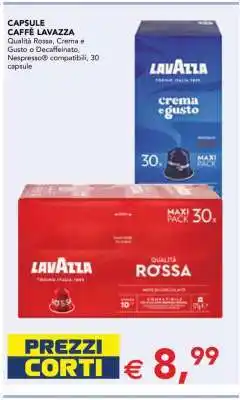 Esselunga CAPSULE CAFFÈ LAVAZZA offerta
