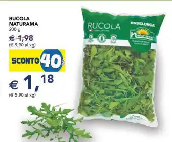 Esselunga Rucola Naturama offerta
