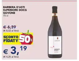 Esselunga Barbera D'Asti Superiore DOCG Govone offerta