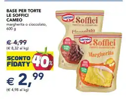 Esselunga BASE PER TORTE LE SOFFICI CAMEO offerta