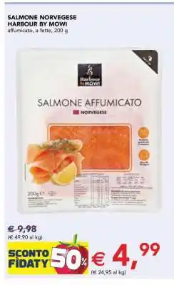 Esselunga Salmone Norvegese Harbour by Mowi offerta