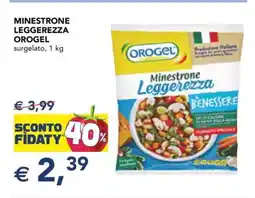 Esselunga Minestrone Leggerezza Orogel offerta