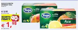 Esselunga SUCCO DI FRUTTA OPTIMUM YOGA offerta