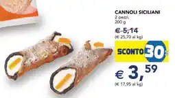 Esselunga Cannoli Siciliani offerta