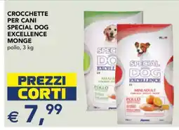 Esselunga CROCCHETTE PER CANI SPECIAL DOG EXCELLENCE MONGE offerta