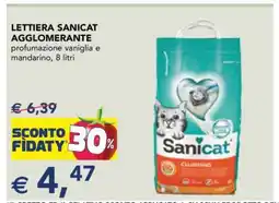 Esselunga LETTIERA SANICAT AGGLOMERANTE offerta