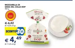Esselunga MOZZARELLA DI GIOIA DEL COLLE DOP offerta