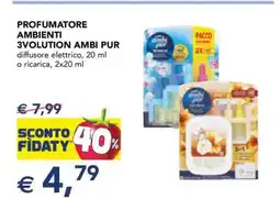 Esselunga PROFUMATORE AMBIENTI 3VOLUTION AMBI PUR offerta