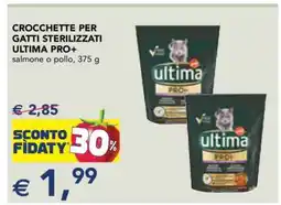 Esselunga CROCCHETTE PER GATTI STERILIZZATI ULTIMA PRO+ offerta