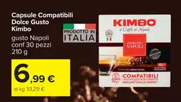 Carrefour Capsule Compatibili Dolce Gusto Kimbo offerta