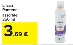 Carrefour Lacca Pantene offerta
