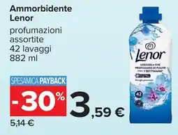 Carrefour Ammorbidente Lenor offerta