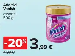 Carrefour Additivi Vanish offerta