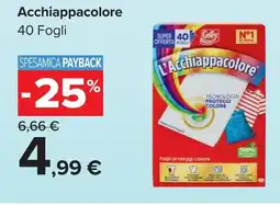 Carrefour Acchiappacolore 40 Fogli offerta