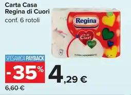 Carrefour Carta Casa Regina di Cuori offerta
