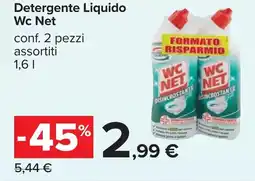 Carrefour Detergente Liquido Wc Net offerta