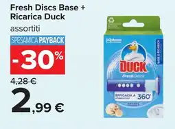 Carrefour Fresh Discs Base + Ricarica Duck offerta