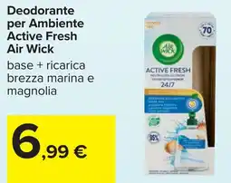 Carrefour Deodorante per Ambiente Active Fresh Air Wick offerta