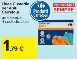 Carrefour Linea Custodie per Abiti Carrefour offerta