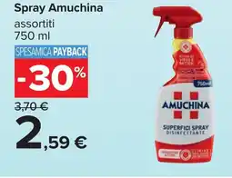 Carrefour Spray Amuchina offerta