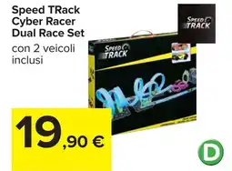Carrefour Speed TRack Cyber Racer Dual Race Set offerta