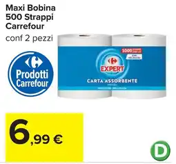 Carrefour Maxi Bobina 500 Strappi Carrefour offerta