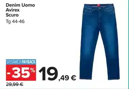 Carrefour Denim Uomo Avirex Scuro offerta
