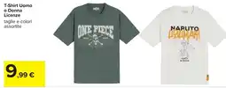 Carrefour T-Shirt Uomo o Donna Licenze offerta