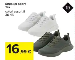 Carrefour Sneaker sport Tex offerta
